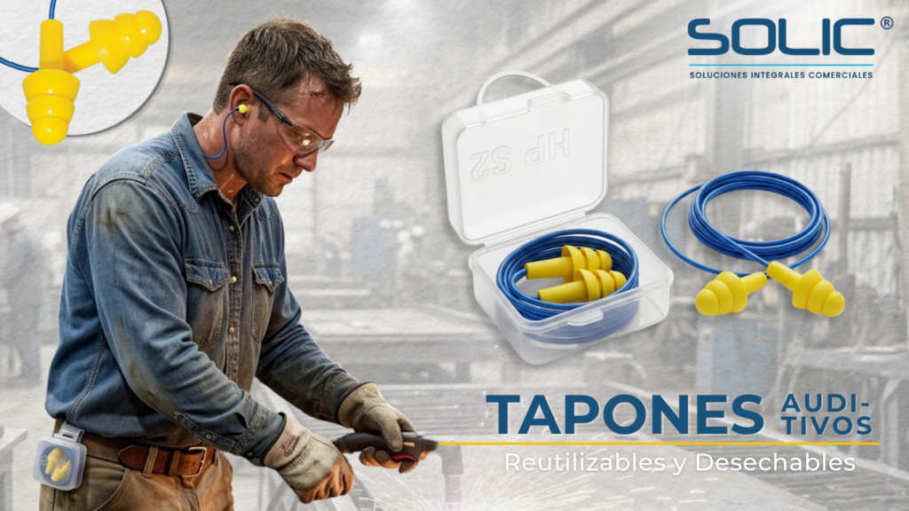 Tapones auditivos: Cómo elegir la mejor Protección Auditiva Industrial para tu equipo 5 tapones auditivos reutilizables desechables