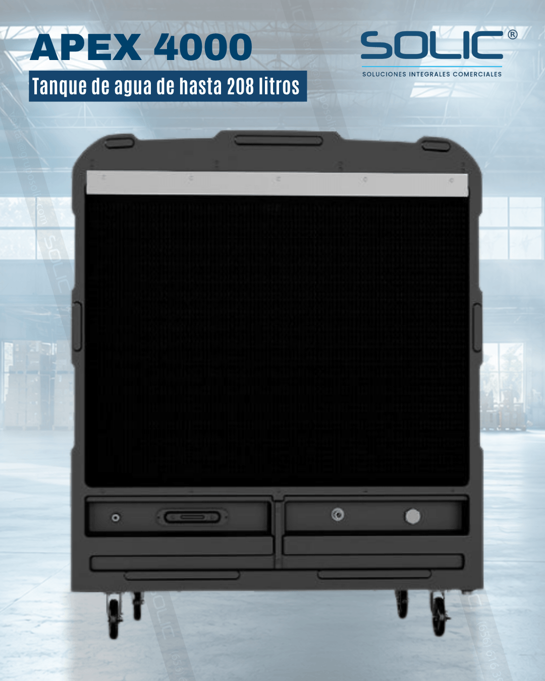 Portacool Apex 4000 | Enfriador Evaporativo Industrial 5 Portacool Apex 4000 | Enfriador Evaporativo Industrial - Imagen 5