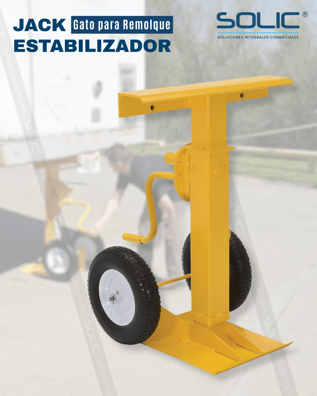 gato estabilizador para semirremolque 4 gato estabilizador para semirremolque - Imagen 4