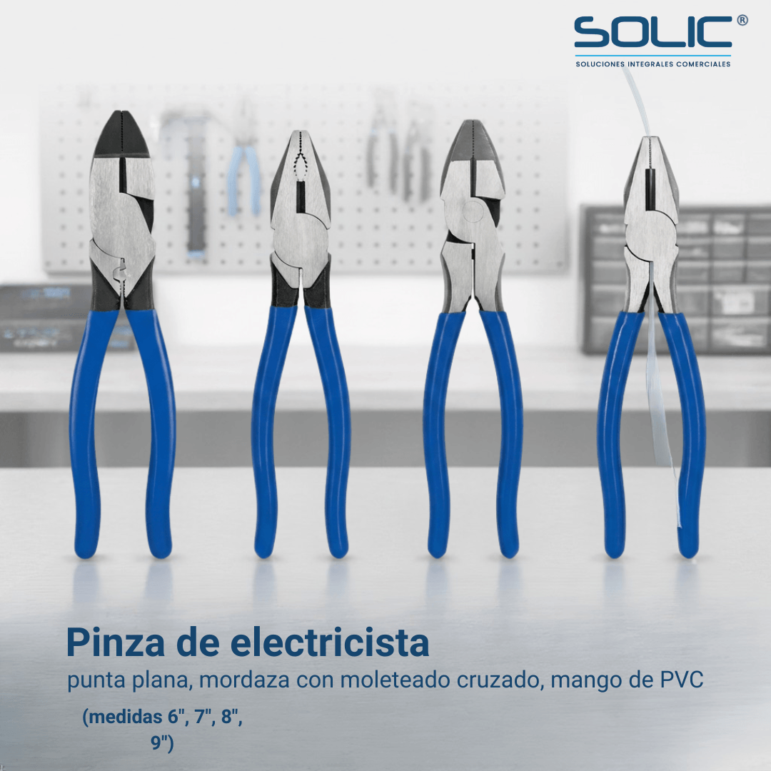 PINZAS DE CORTE, PUNTA, PRESIÓN Y ELECTRICISTA 2 PINZAS DE CORTE, PUNTA, PRESIÓN Y ELECTRICISTA - Imagen 2