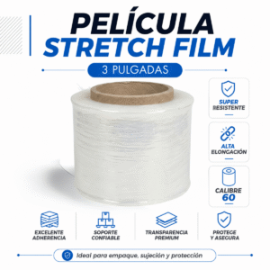 Mini película plástica para empaque: ¿Qué medida elegir entre 2, 3 y 5 pulgadas? 3 4